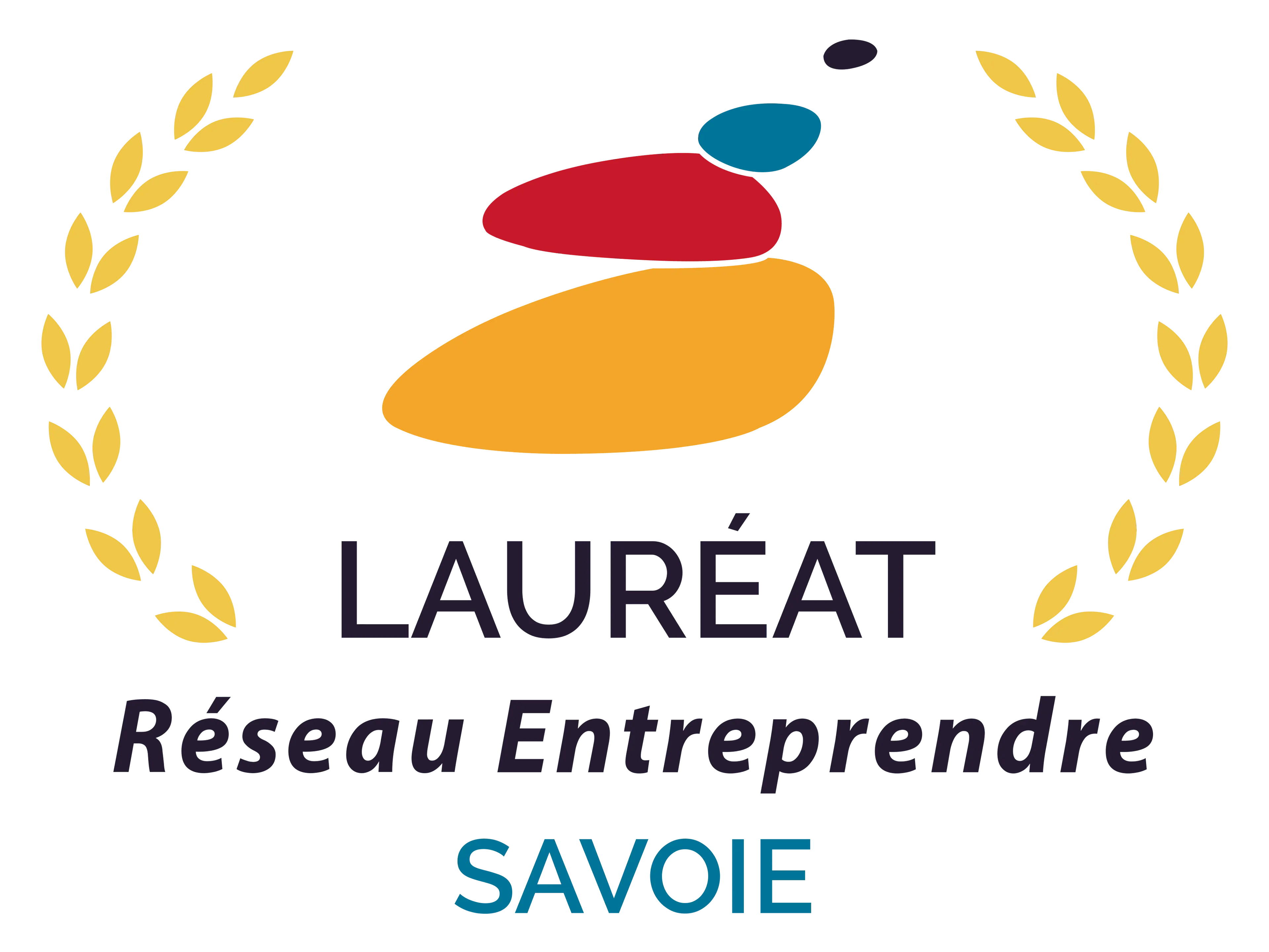 Logo Lauréat Réseau Entreprendre Savoie